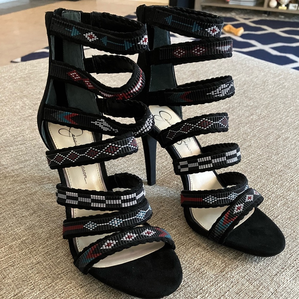 Black high heels by Jessica Simpson size 8M
